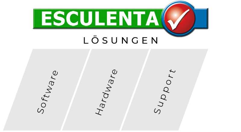 Esculenta - Software, Hardware, Support - Diagramm